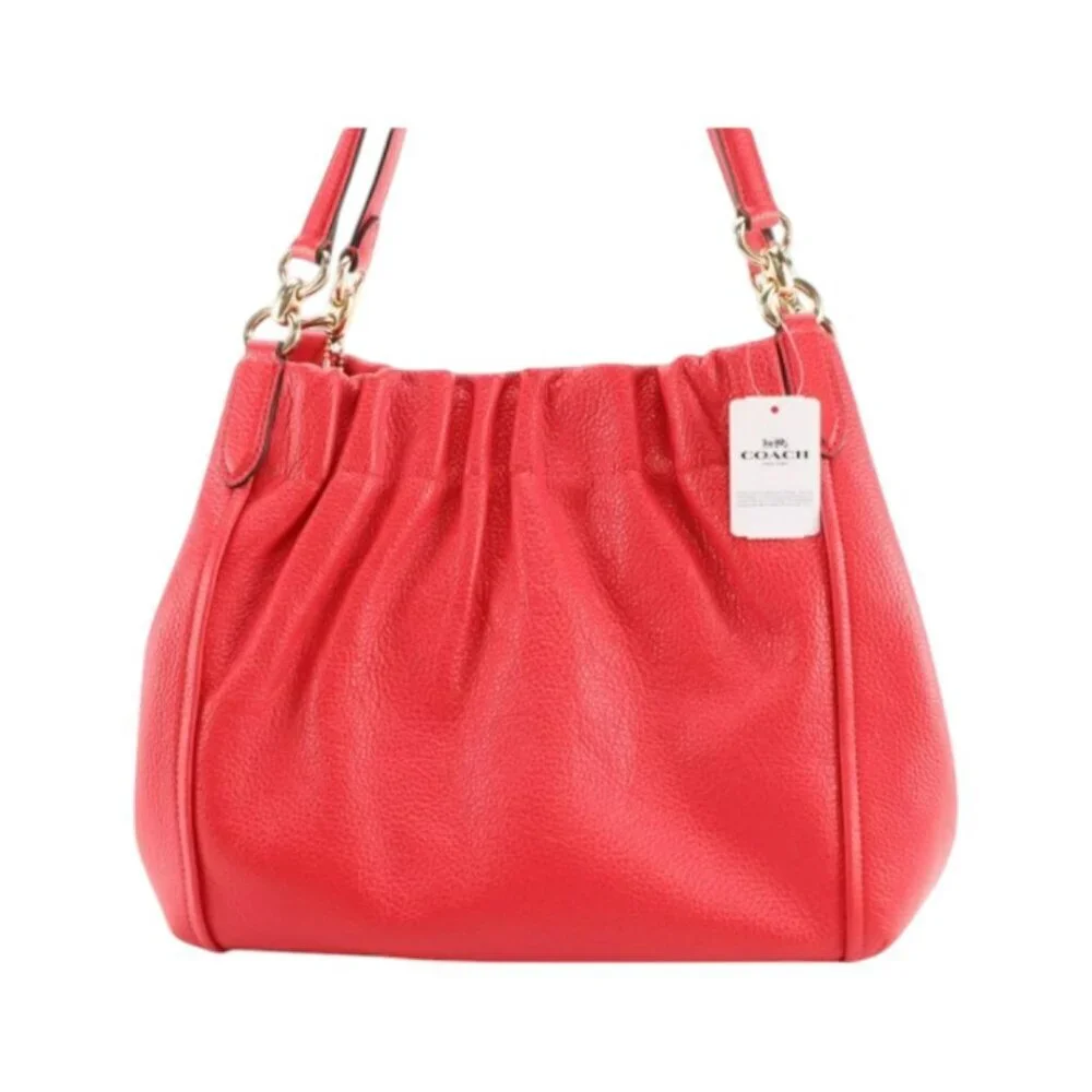 Coach Maya👜 Leather Shoulder Bag
